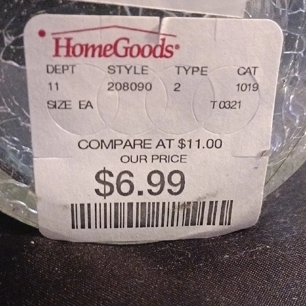 Cracked Glass Canister